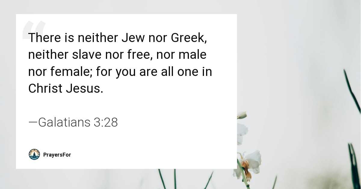 Galatians 3:28