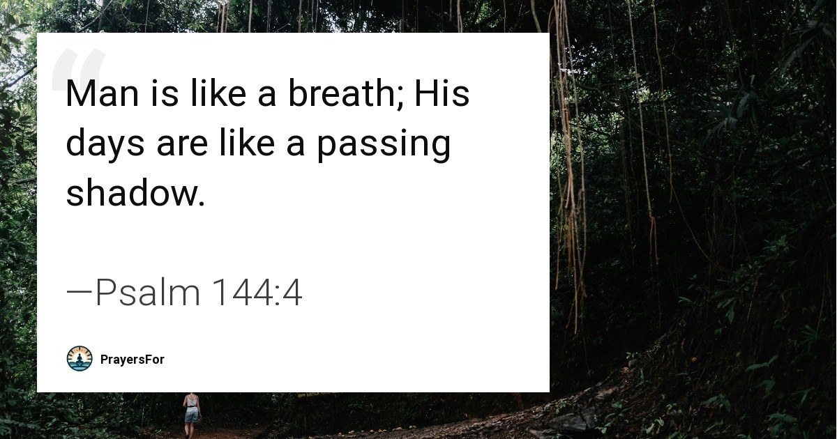 Psalm 144:4