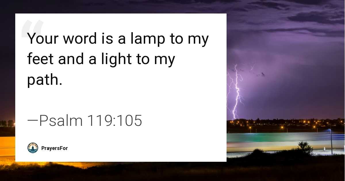 Psalm 119:105