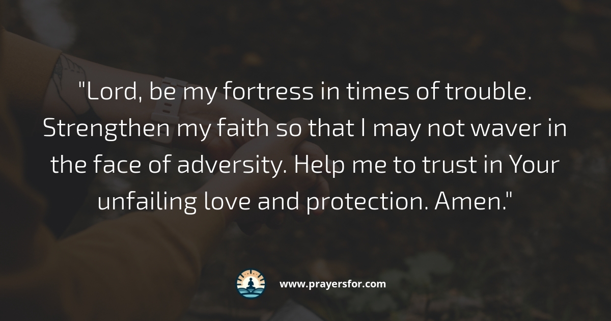 Prayer for spiritual warfare protection and discernment