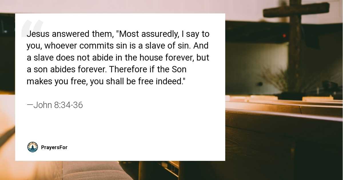 John 8:34-36