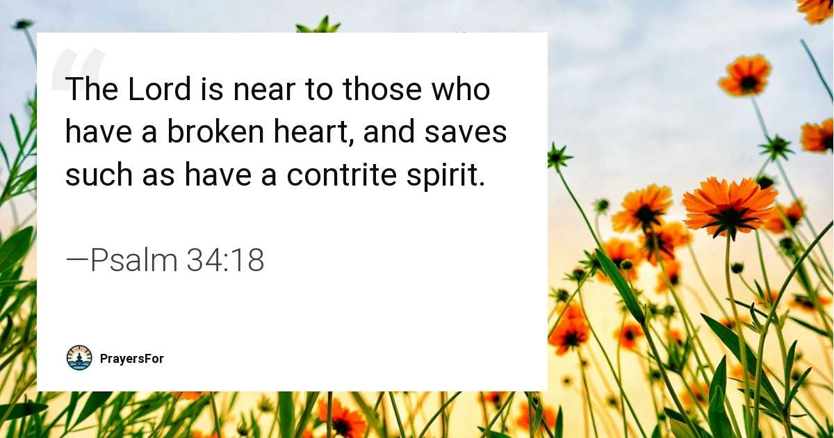 Psalm 34:18