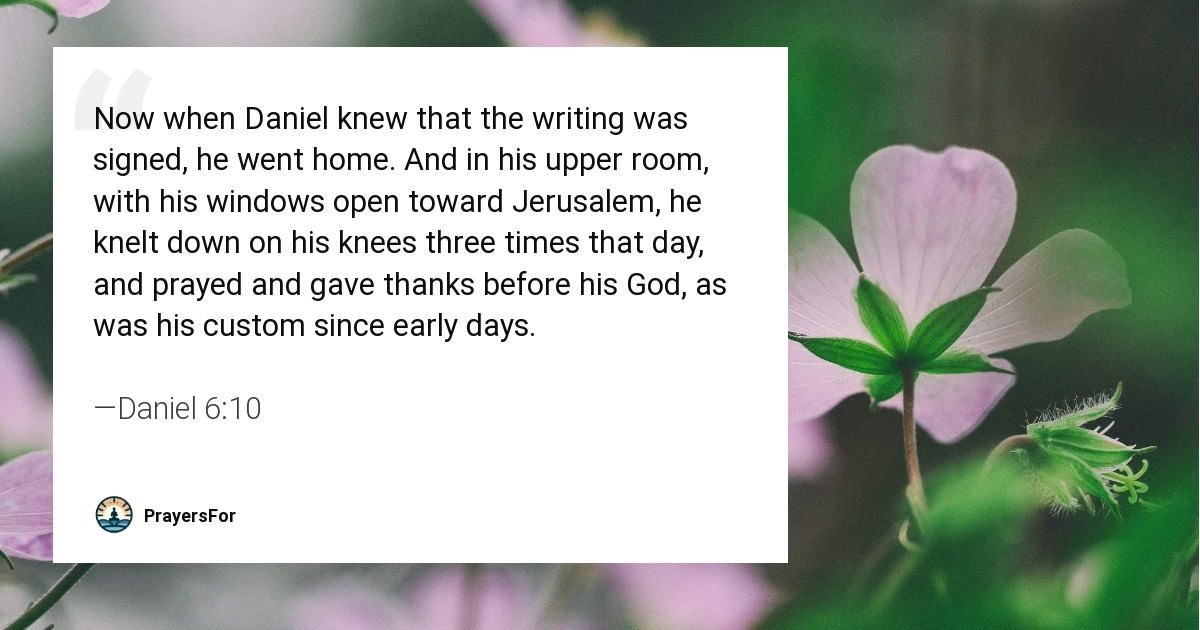 Daniel 6:10