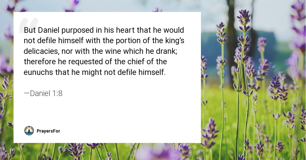 Daniel 1:8
