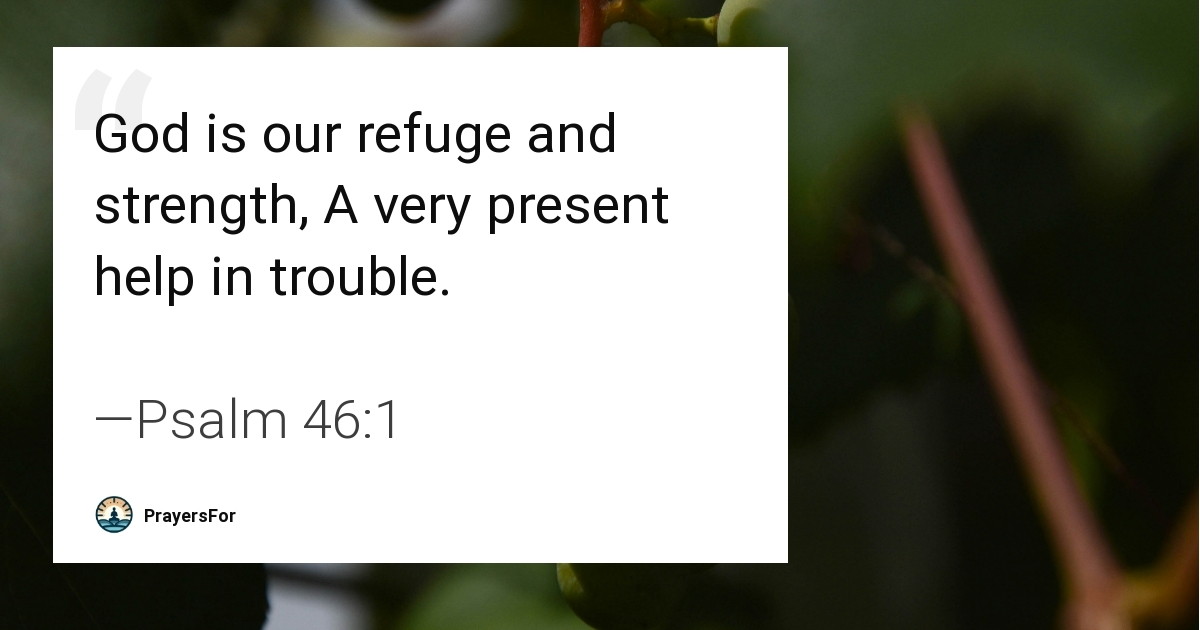 Psalm 46:1