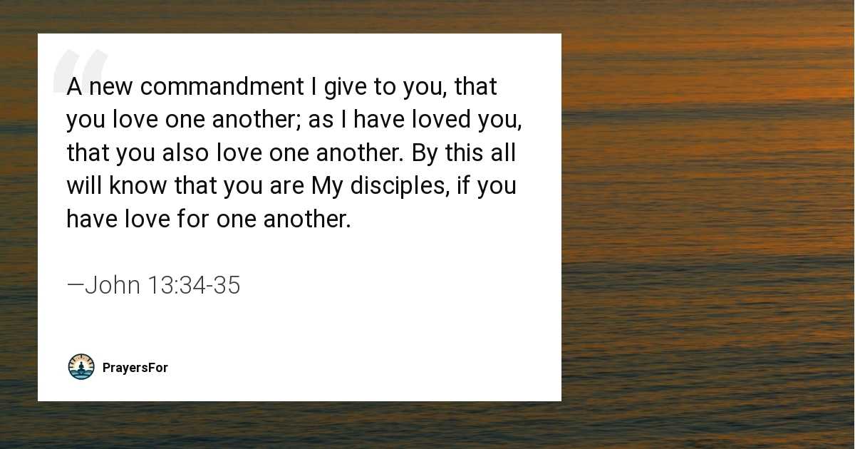 John 13:34-35