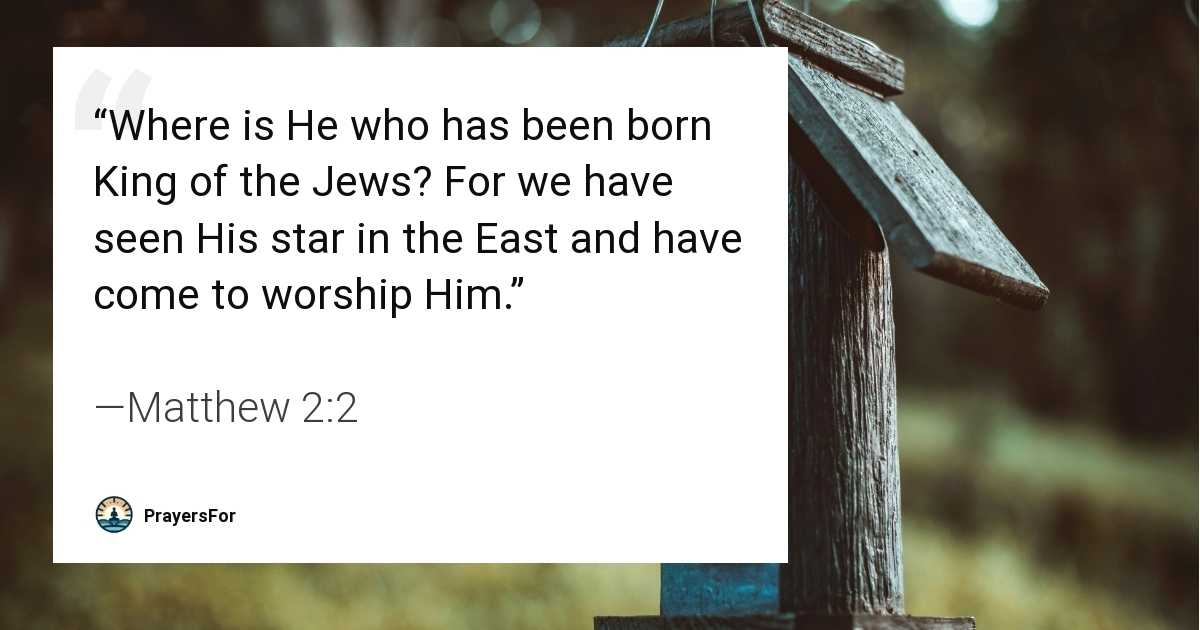 Matthew 2:2