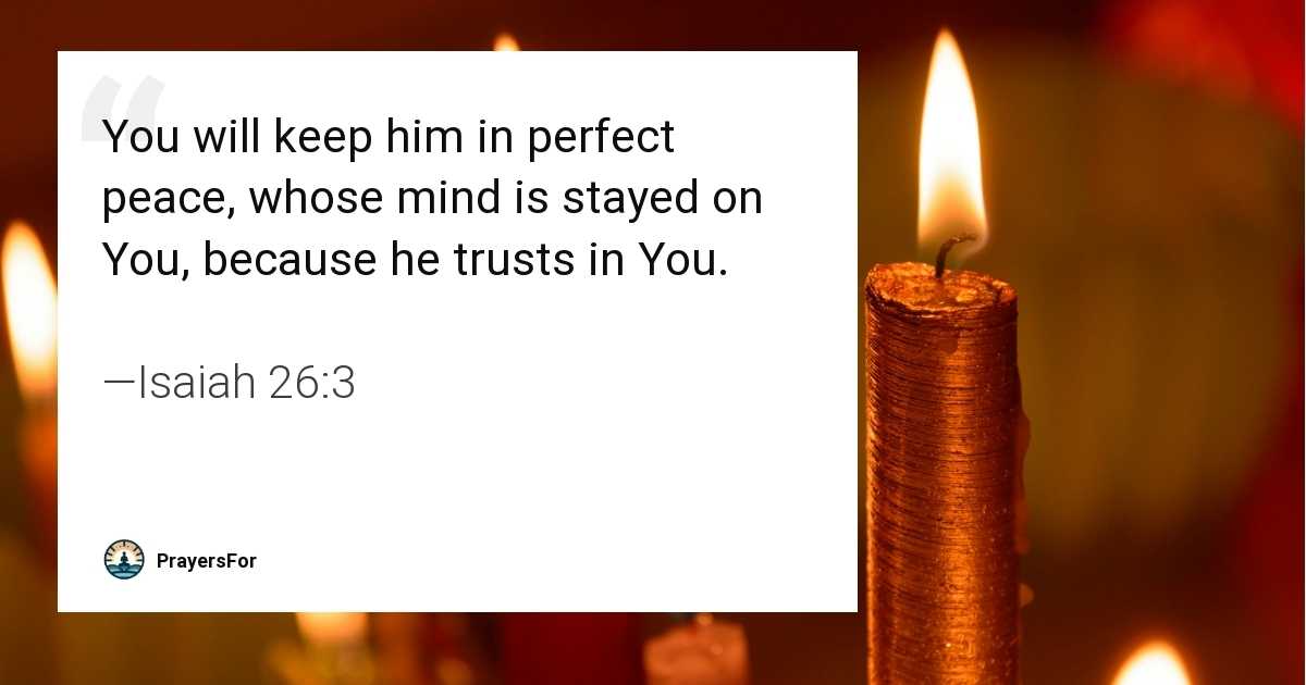 Isaiah 26:3