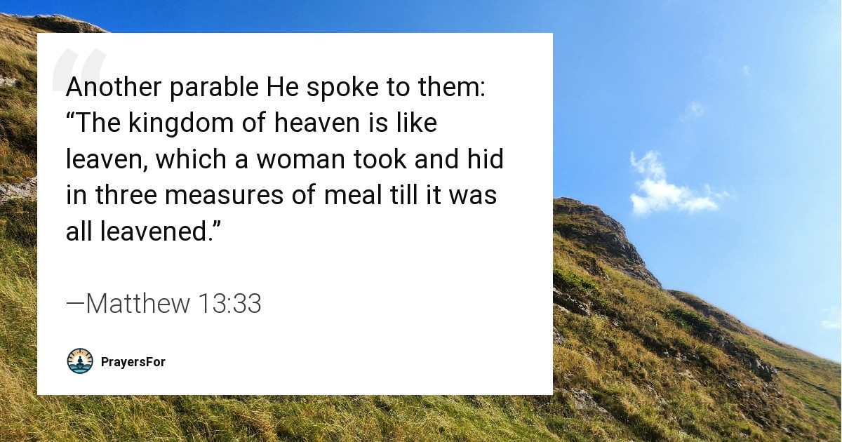 Matthew 13:33