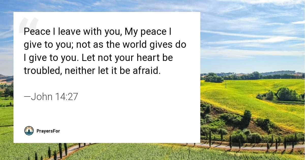 John 14:27