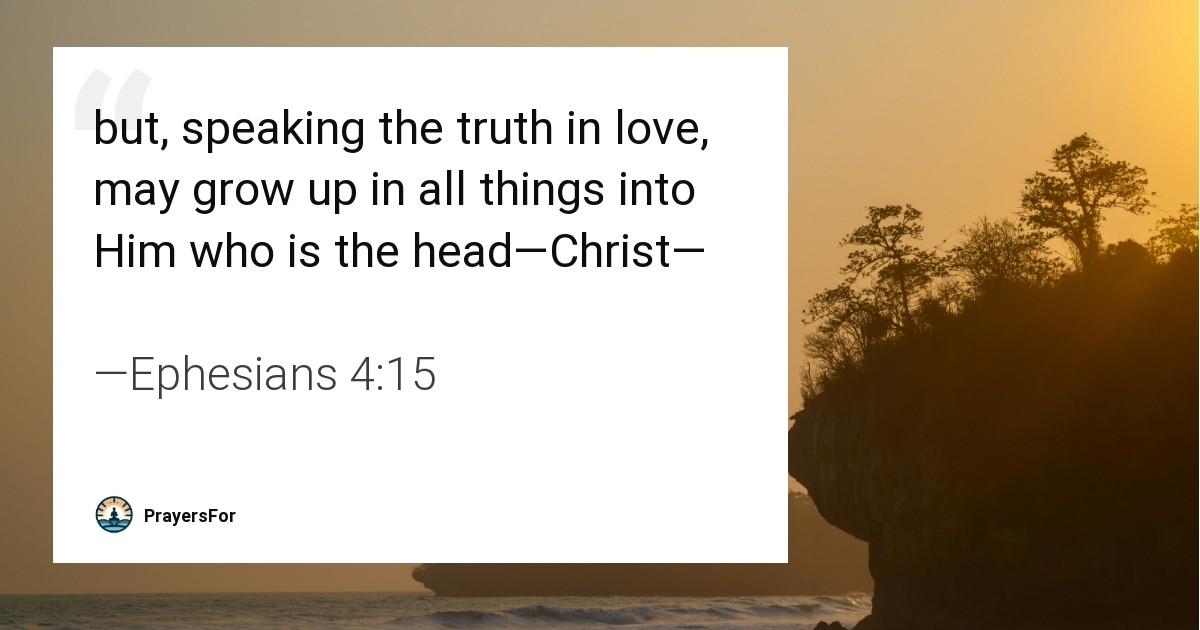 Ephesians 4:15