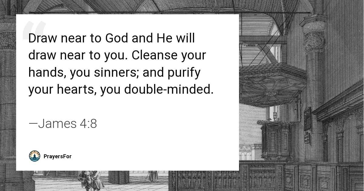 James 4:8