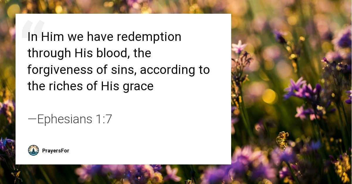 Ephesians 1:7