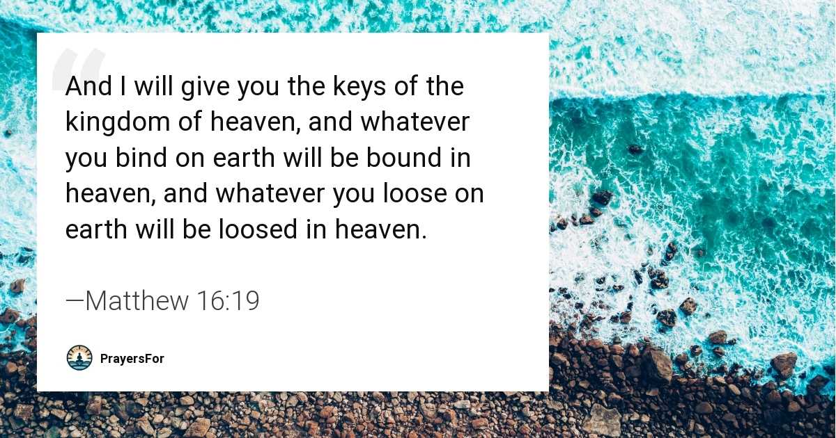Matthew 16:19