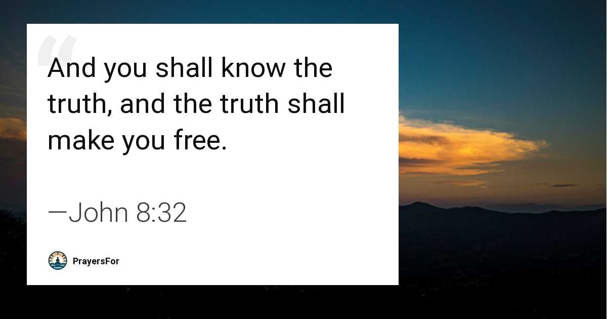 John 8:32