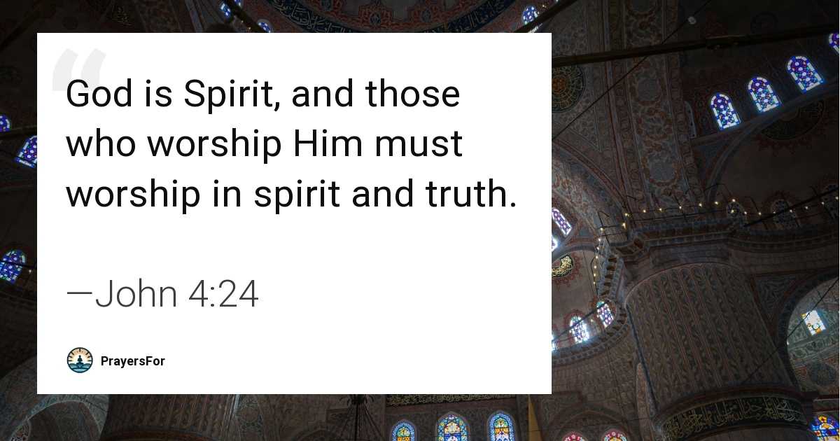 John 4:24