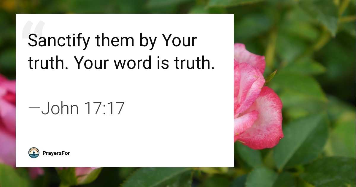 John 17:17