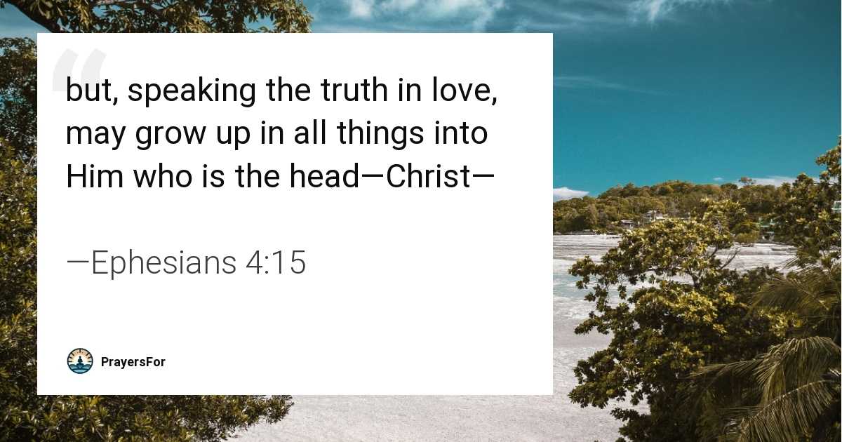 Ephesians 4:15