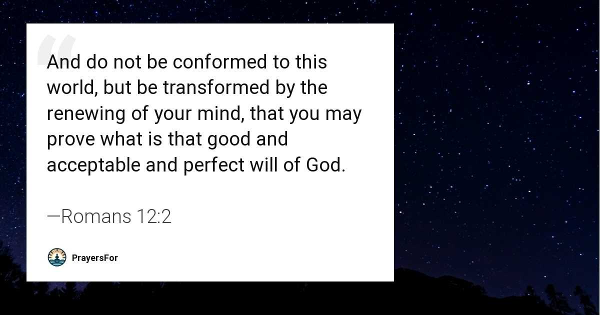 Romans 12:2