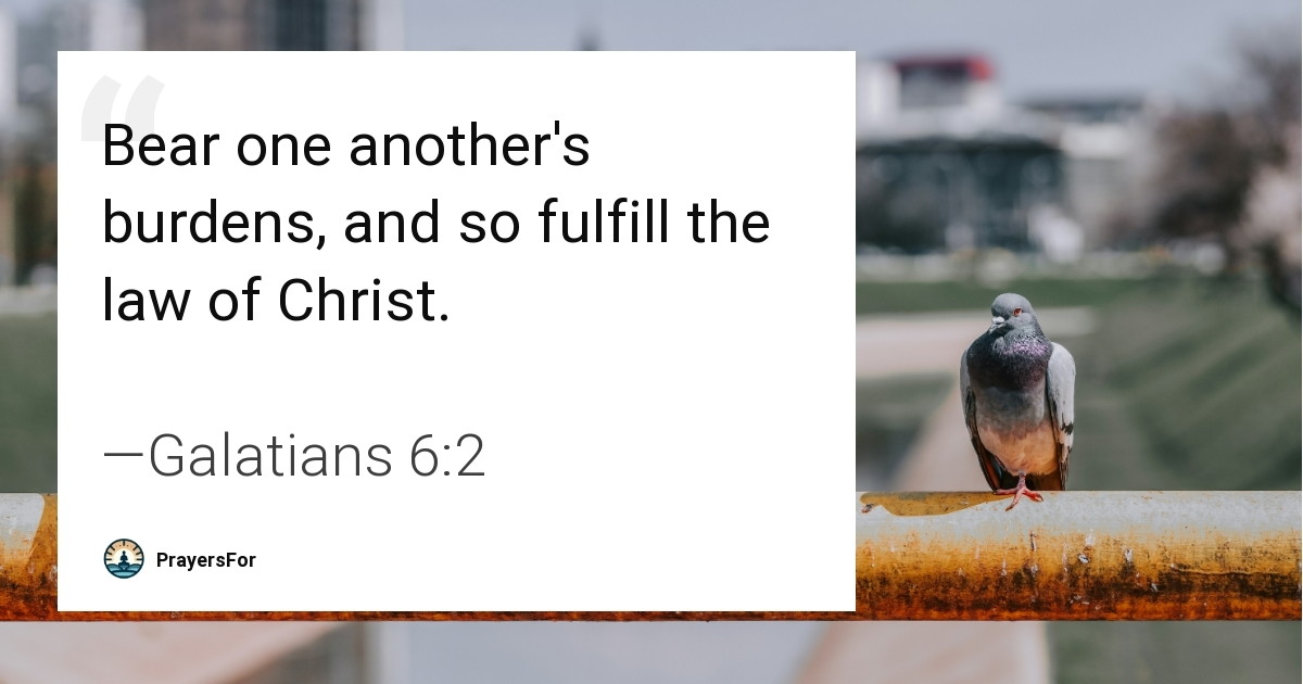 Galatians 6:2