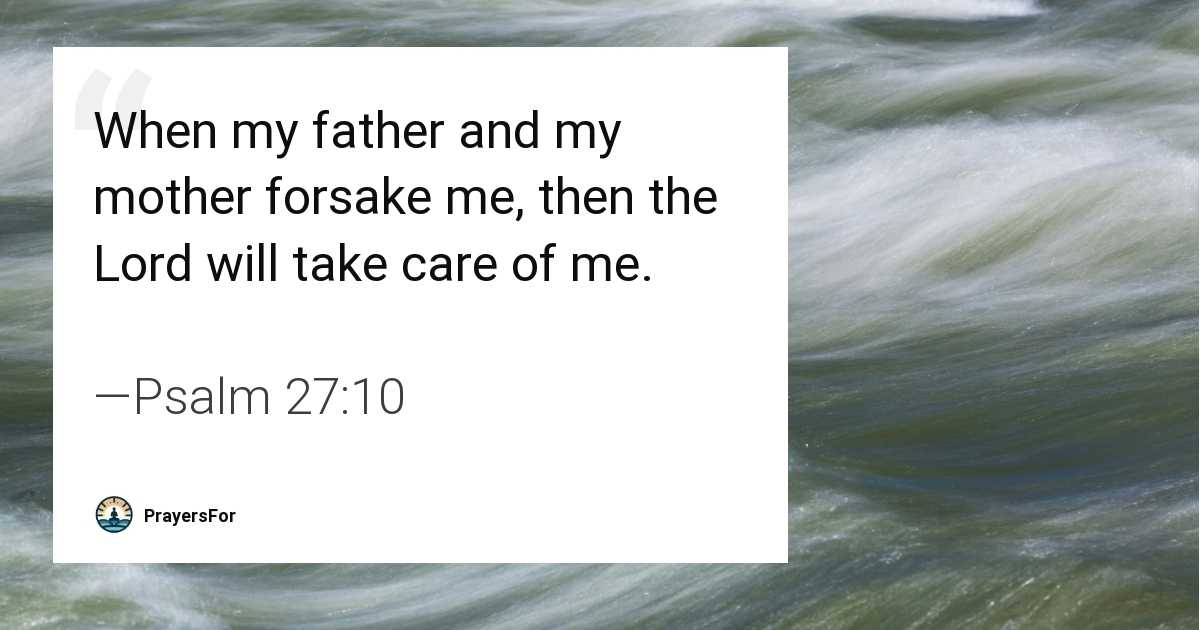 Psalm 27:10