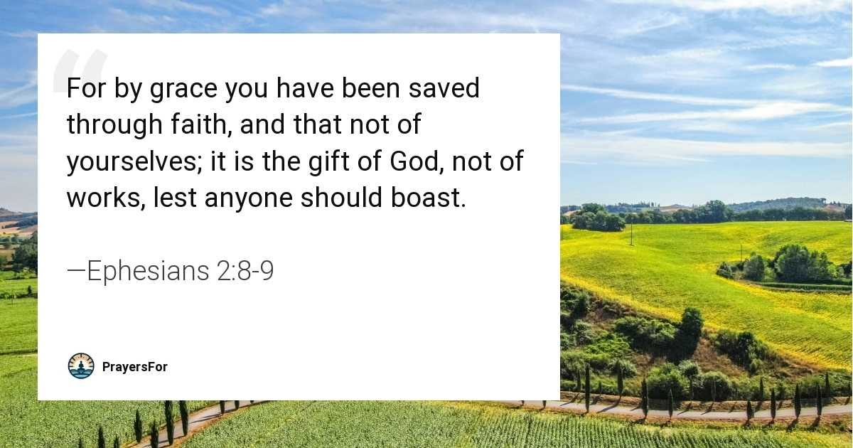 Ephesians 2:8-9