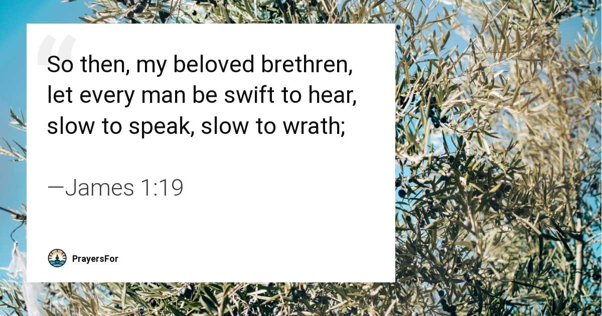 James 1:19