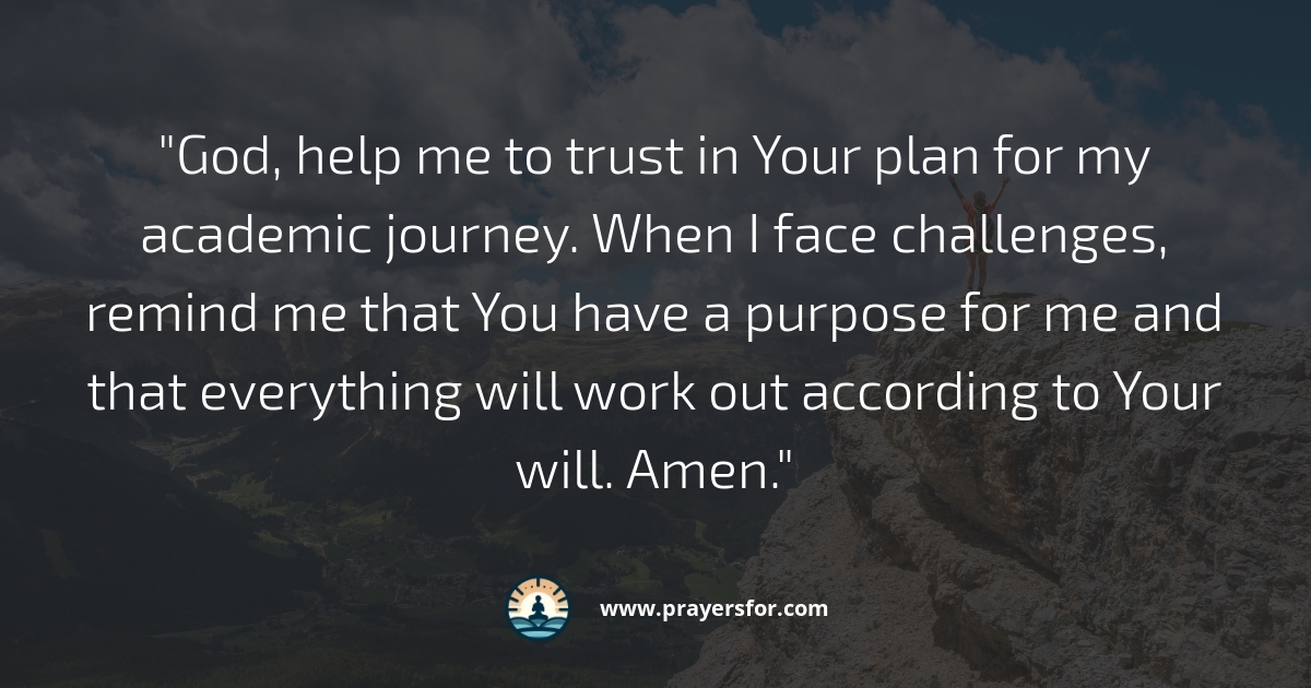 Prayer for discipline, motivation, and consistent study habits