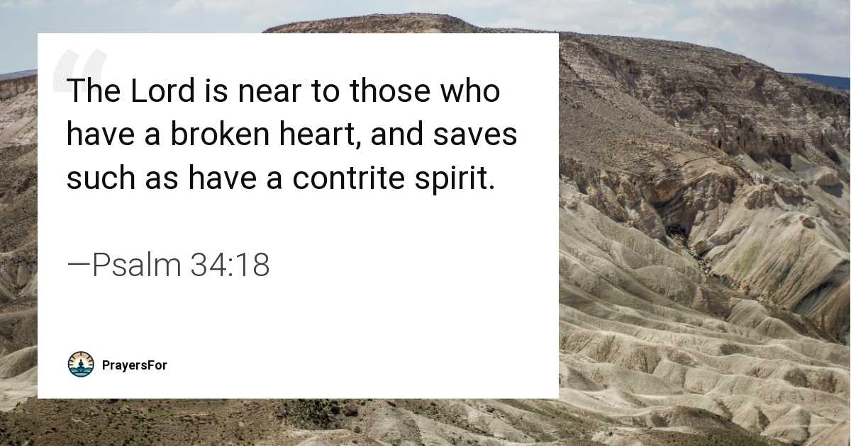 Psalm 34:18