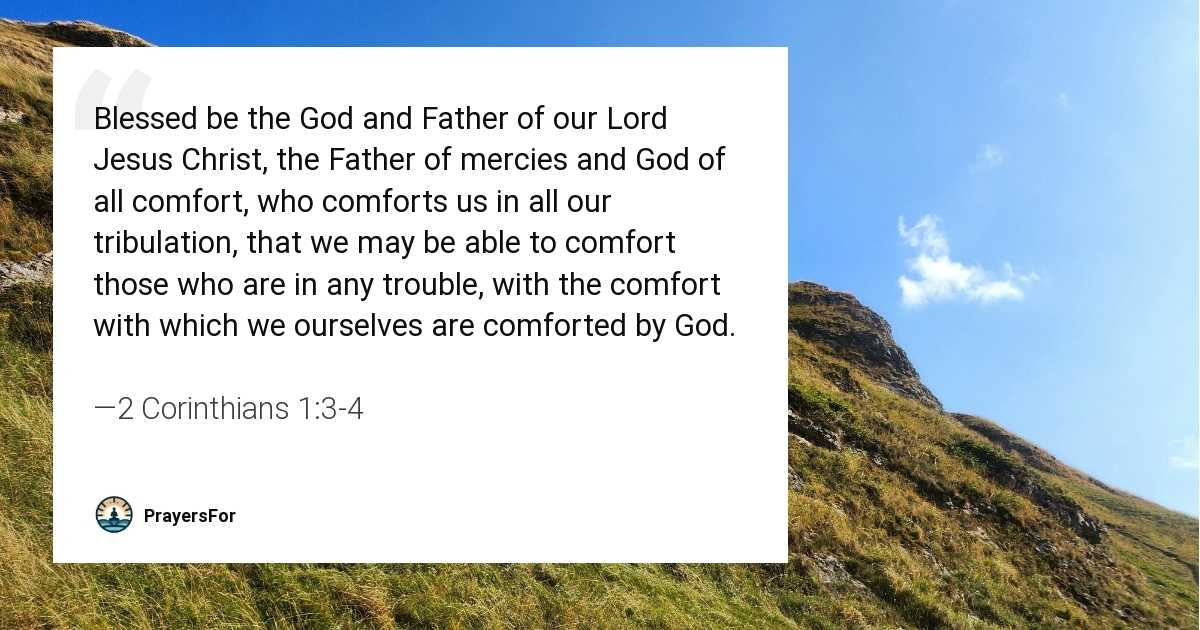 2 Corinthians 1:3-4