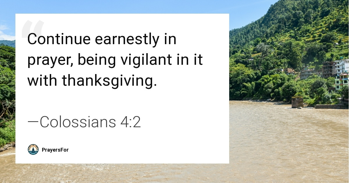 Colossians 4:2