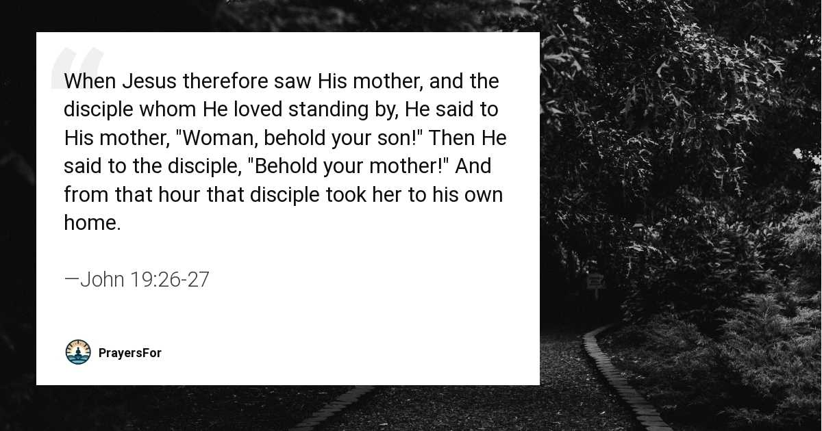 John 19:26-27