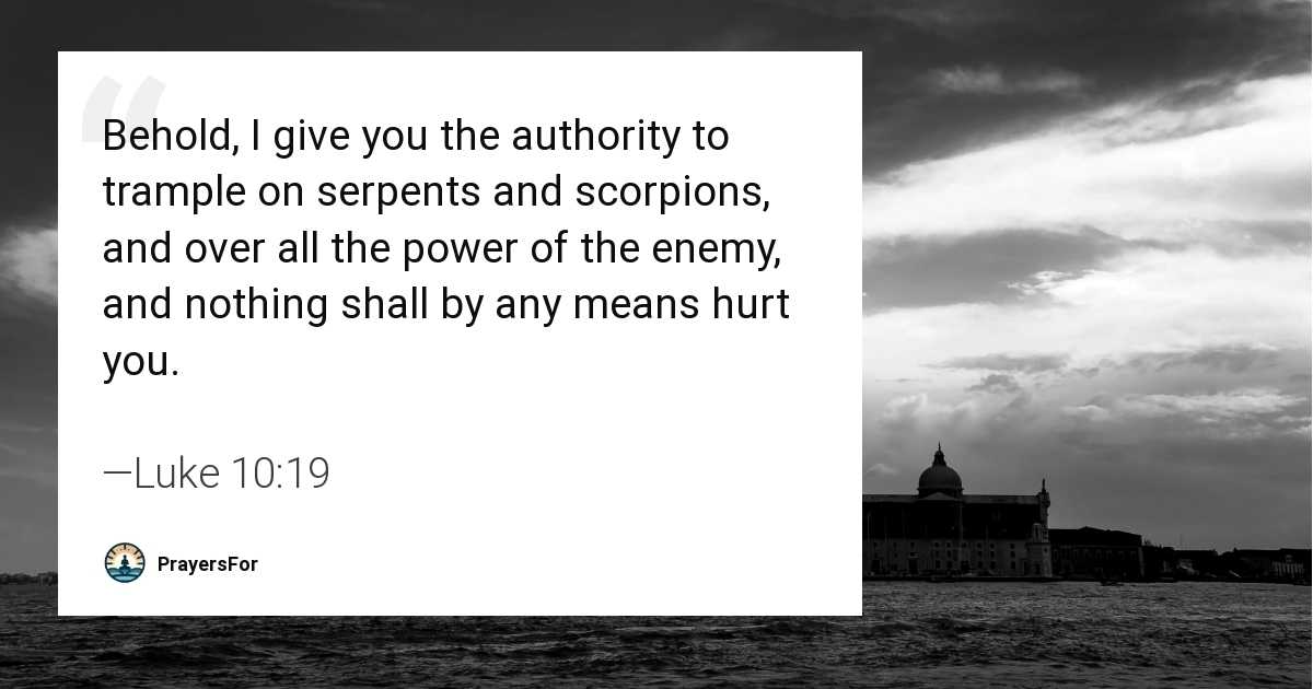 Luke 10:19