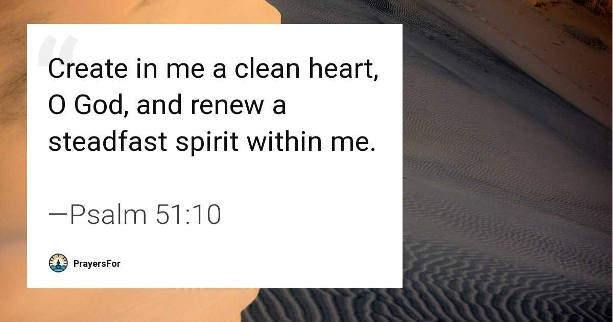 Psalm 51:10