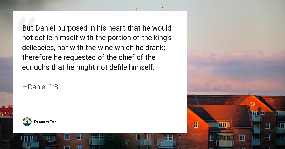 Daniel 1:8