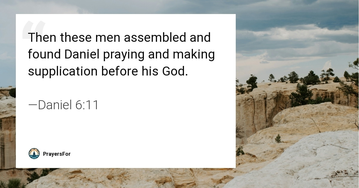 Daniel 6:11