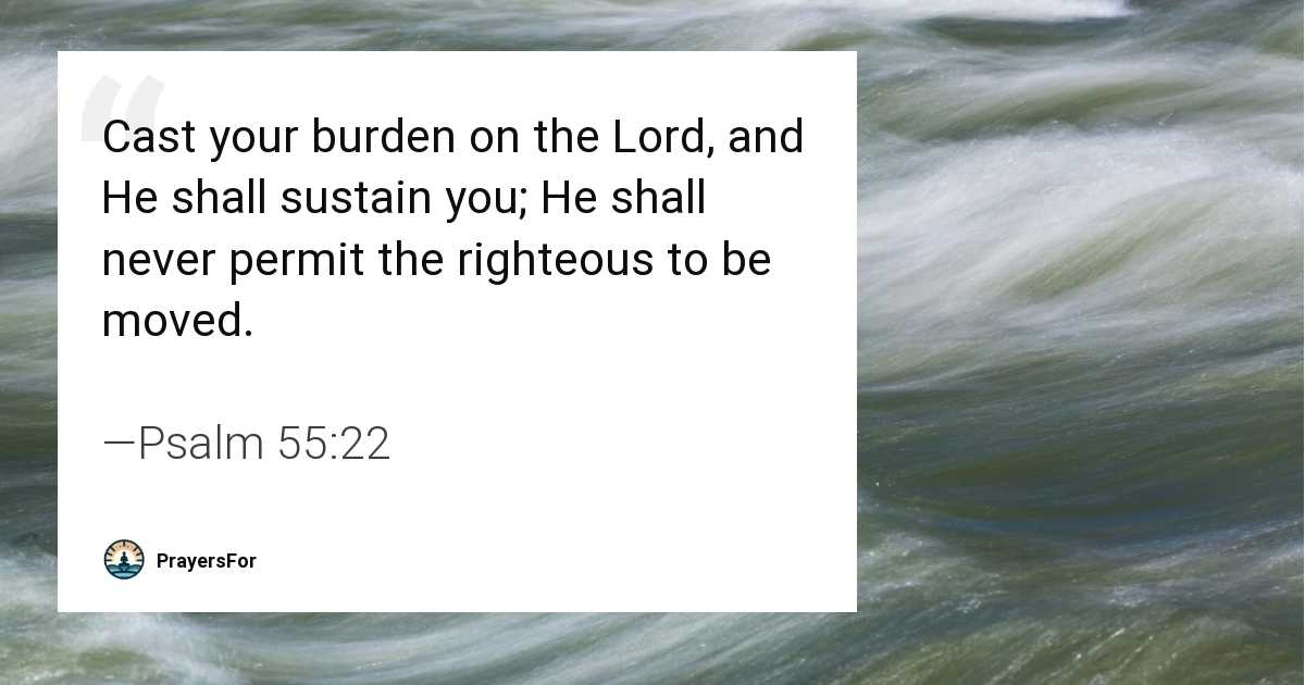 Psalm 55:22