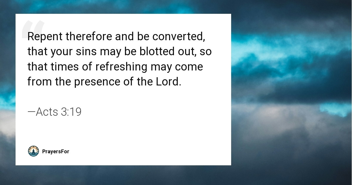 Acts 3:19