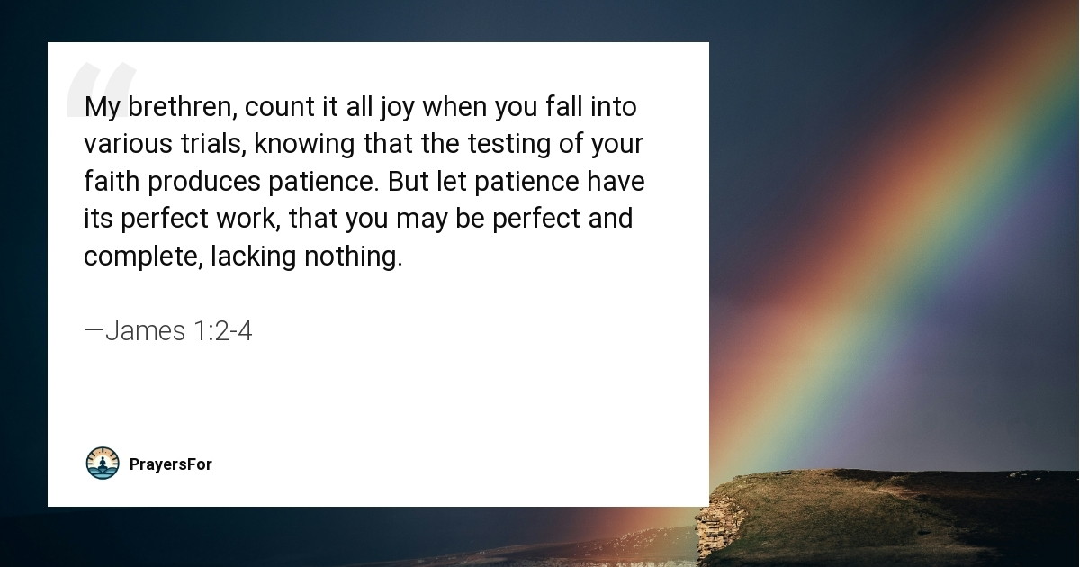 James 1:2-4