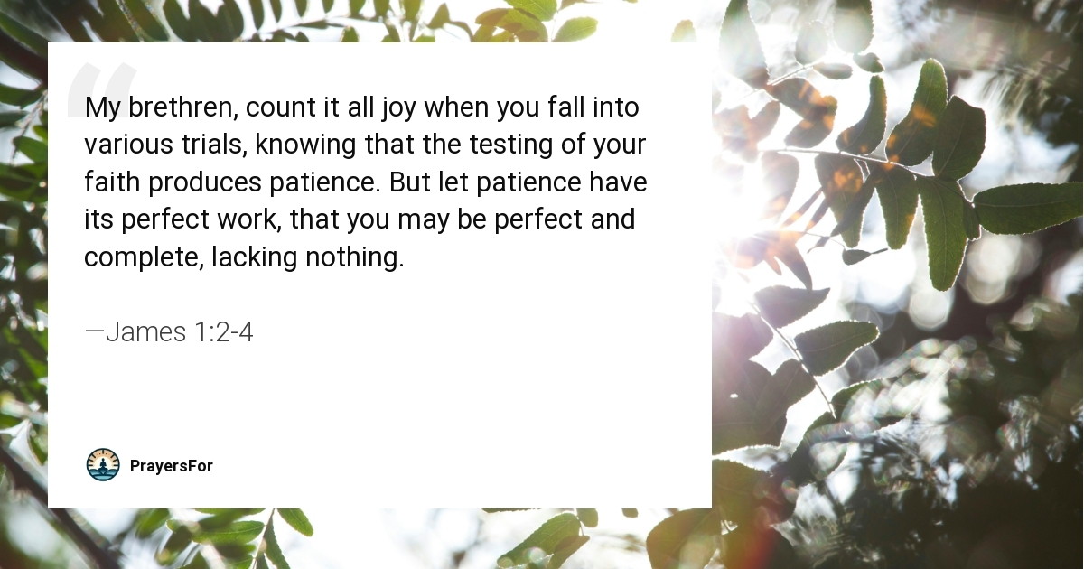 James 1:2-4