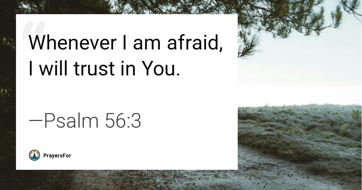 Psalm 56:3