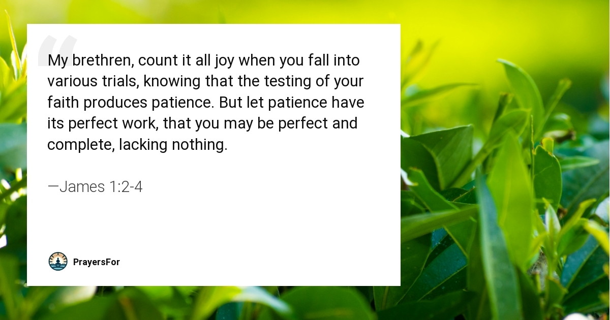 James 1:2-4