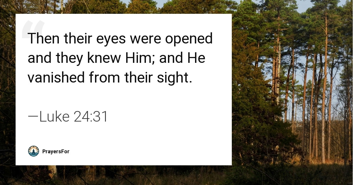 Luke 24:31