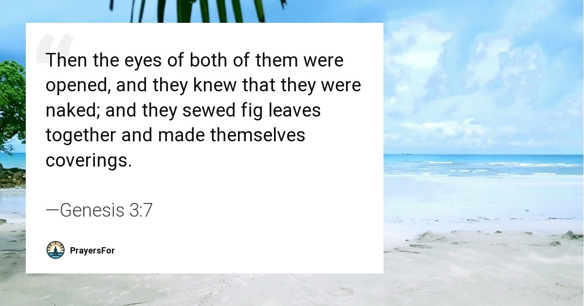 Genesis 3:7