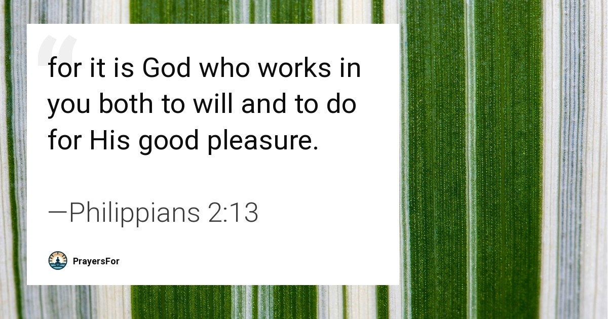 Philippians 2:13