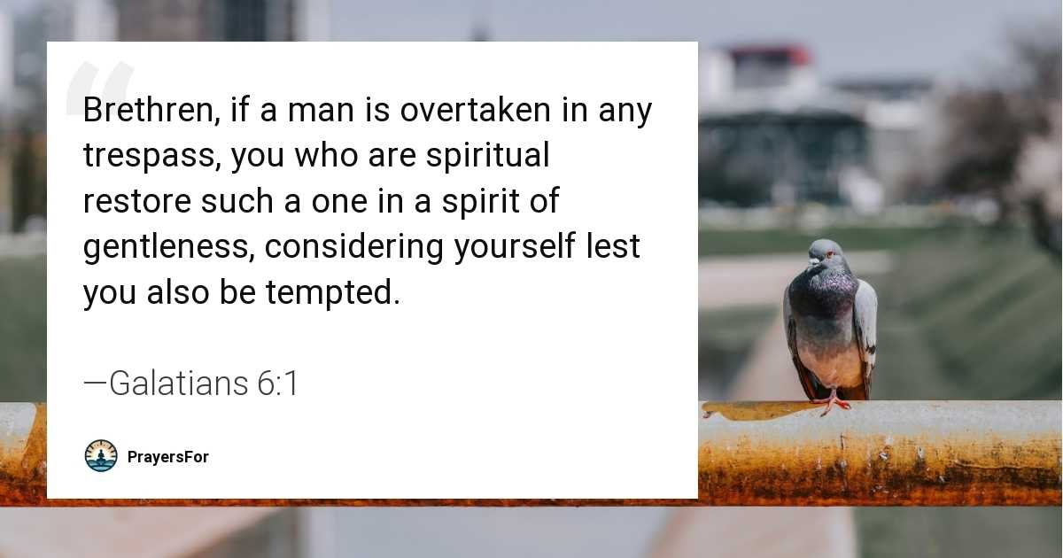 Galatians 6:1