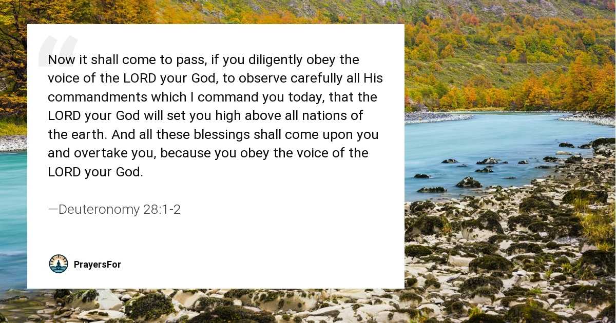 Deuteronomy 28:1-2