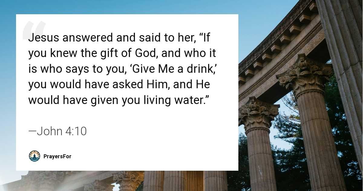 John 4:10