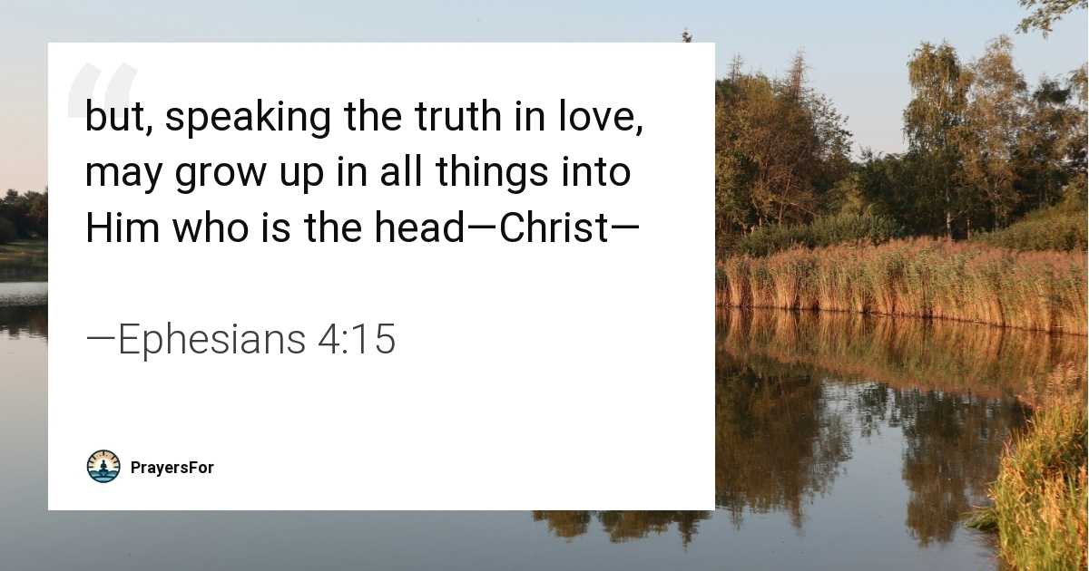Ephesians 4:15