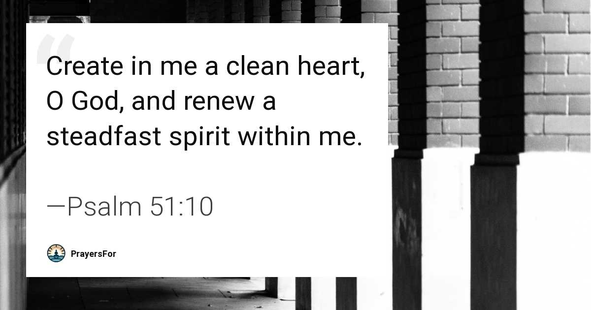 Psalm 51:10